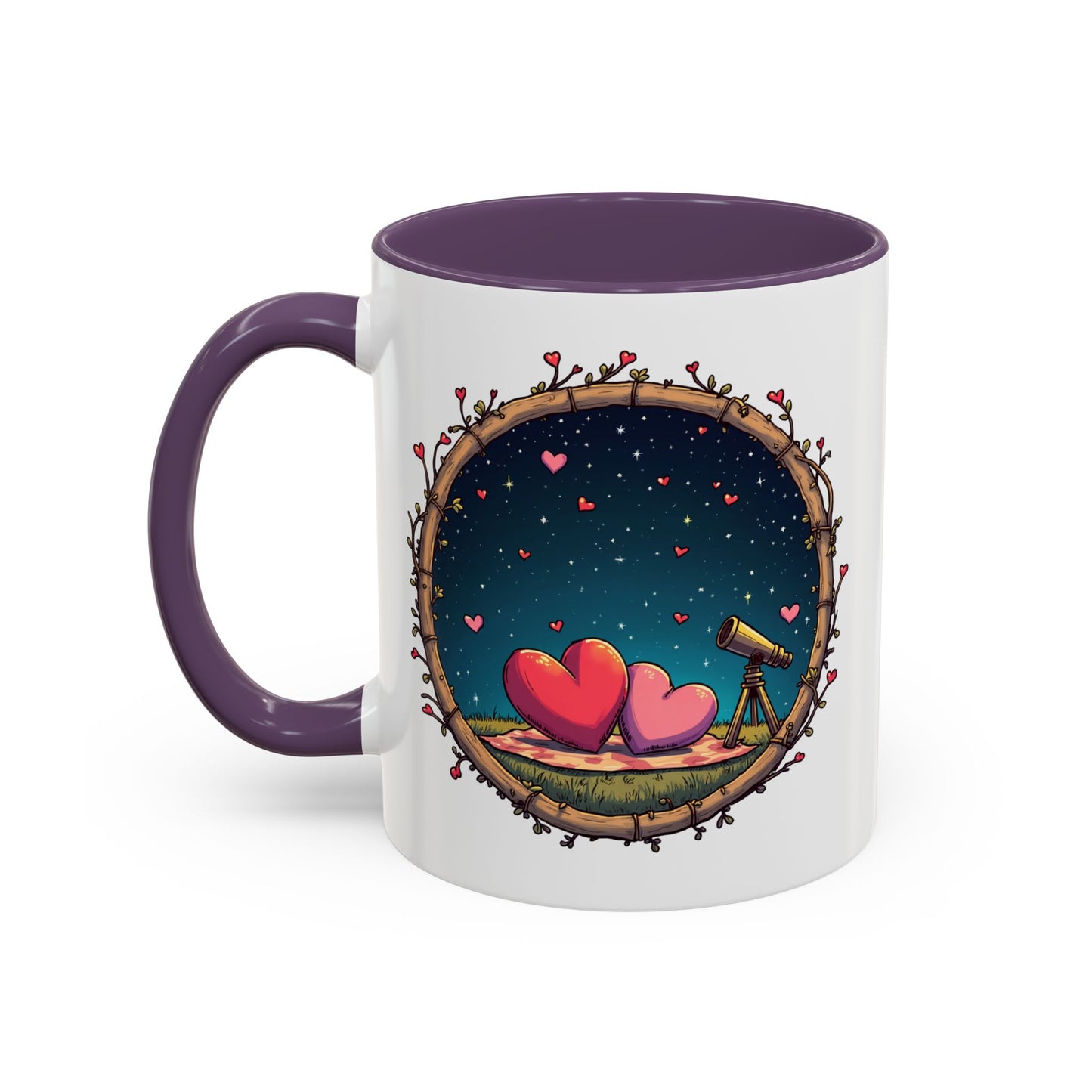 Astrological Love Mugs for Couples Beautiful Coffee Gift for Star Lovers Perfect Romantic Present with Inspiring Love Quote QR Quote Video