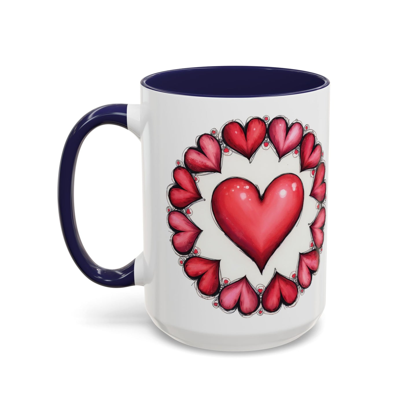 Hearts Desire Mug Cherished Friend Lover Gift for Loved Ones Perfect Present for Romantic Relationship Moments QR Quote Video Keepsake