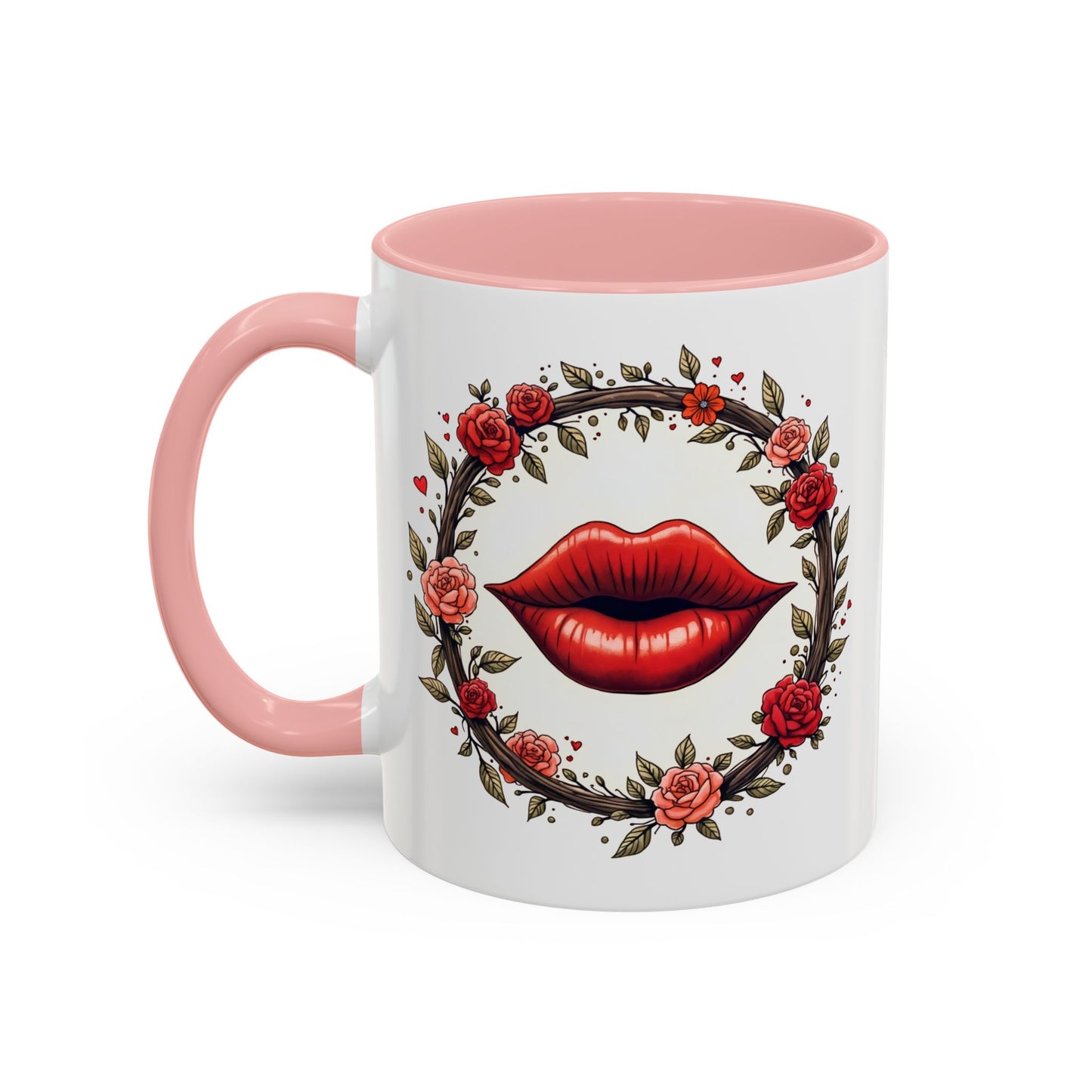 Kiss Me Mug Ignite the Passion with a Romantic Lovers Gift Perfect for Sweet Loving Couples Who Cherish Intimacy and Desire QR Quote Video