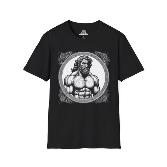Printify T-Shirt XS / Black Hercules Heroes & Quests - T-Shirt
